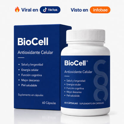 BioCell® — Antioxidante Celular · Energía y Longevidad