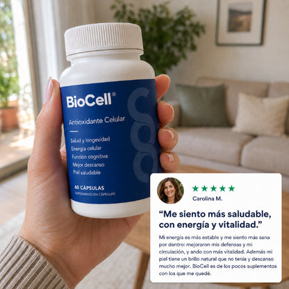 BioCell® — Antioxidante Celular · Energía y Longevidad